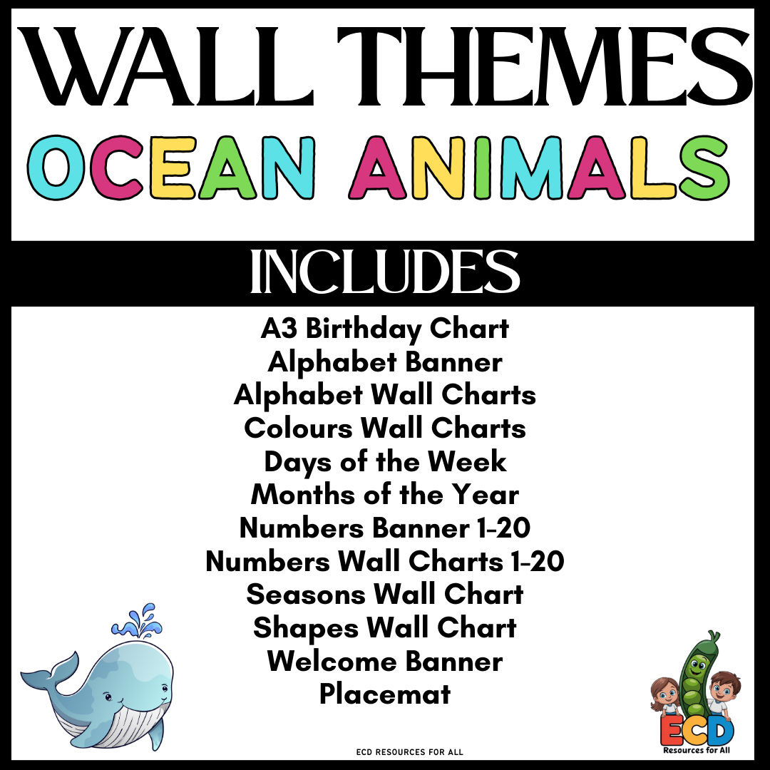 Ocean animals theme - Image 2