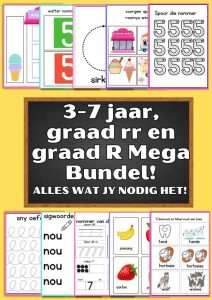 Home 3-7 jaar, graad rr en graad R Mega Bundel!