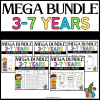 3-7 years, grade rr and grade R Mega Bundle!