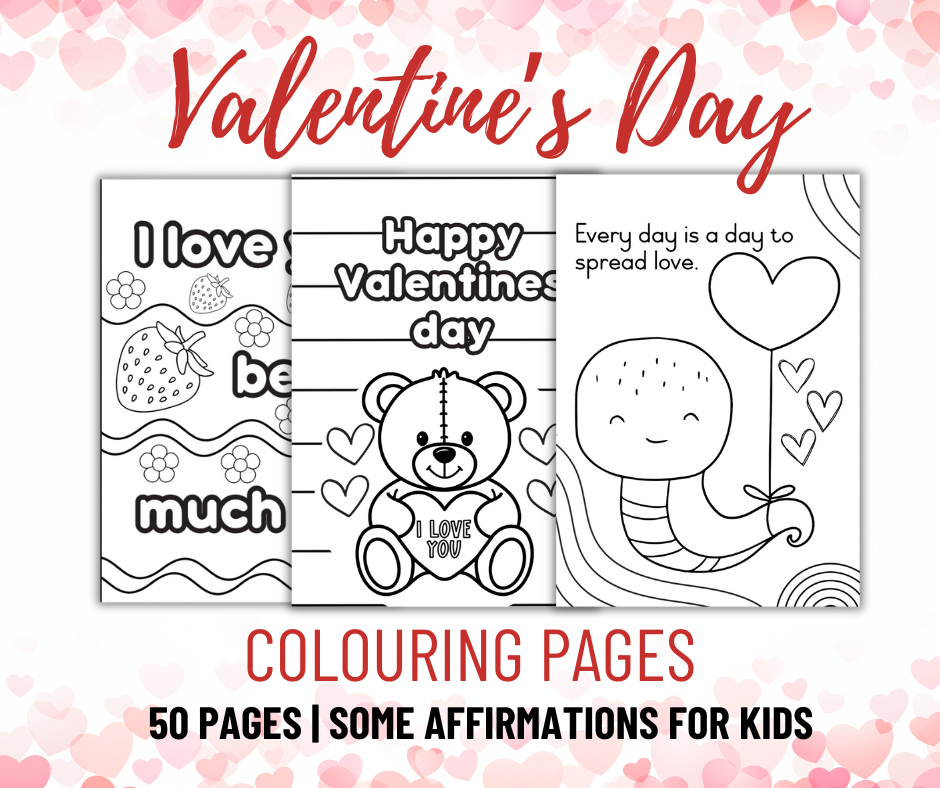 Valentines day colouring pages 50 - pdf