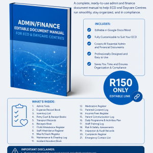 Admin/finance editable document