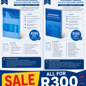 Complete ECD Admin & Policies Bundle