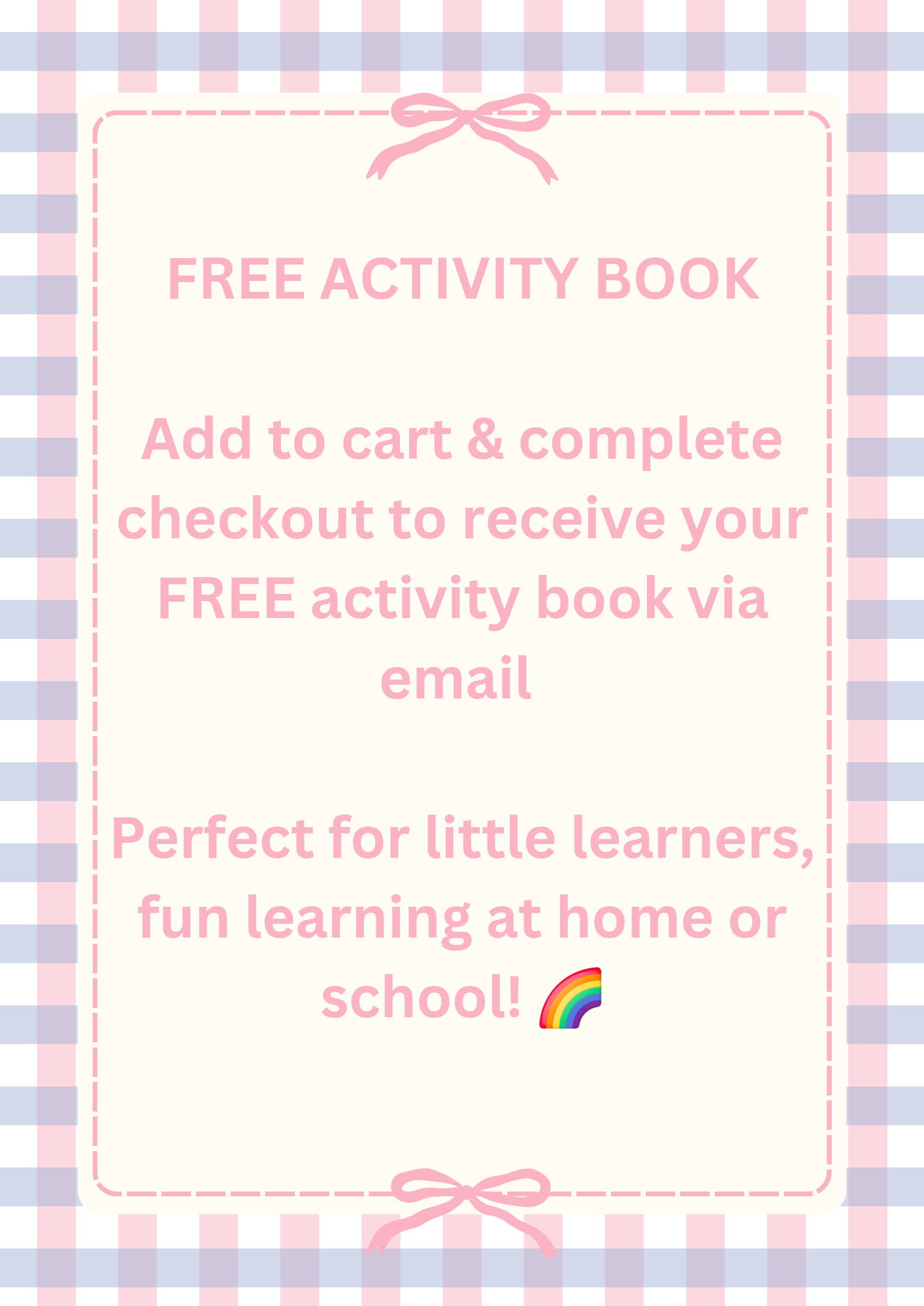 Free activity book