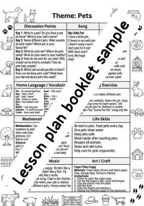 Home Lesson plan book